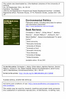 Research paper thumbnail of [Book Review] A cultural history of climate, by Wolfgang Behringer
