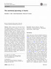Research paper thumbnail of The nutritional physiology of sharks