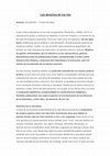 Research paper thumbnail of Los derechos de los ríos