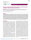 Research paper thumbnail of Review and outlook: mechanical, thermodynamic, and kinetic continuum modeling of metallic materials at the grain scale