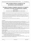 Research paper thumbnail of The Impact of Employees' Qualitative Superiority on Competitive Performance in the Saudi Telecommunication Companies