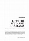 Research paper thumbnail of LIBERI DI STUDIARE IL COR ANO