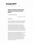 Research paper thumbnail of Afterword: Disciplinary (Trans)formations: Queering and Trans-ing Asian American Rhetorics
