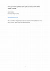 Research paper thumbnail of Towns, government, legislation and the ‘police’ in Jamaica and the British Atlantic, 1770-1805
