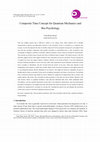 Research paper thumbnail of Composite Time Concept for Quantum Mechanics and Bio-Psychology
