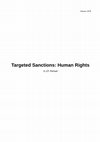 Research paper thumbnail of Targeted Sanctions and Human Rights