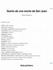 Research paper thumbnail of William Shakespeare - Sueño de una noche de San Juan
