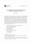 Research paper thumbnail of A Fourth-Century Inscription from Abritus in Moesia Secunda (2018)