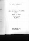 Research paper thumbnail of Consular Dating in Roman Inscriptions (1995)