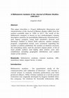 Research paper thumbnail of A Bibliometric Analysis of the Journal of Bhutan Studies, 1999-