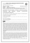 Research paper thumbnail of Konservatuvarlarda Stüdyo Müzisyenliğine Yönelik Bir Dersin Önemi (Gaziantep Üniversitesi Örneği)