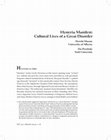 Research paper thumbnail of Hysteria Manifest: Cultural Lives of a Great Disorder