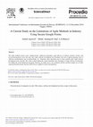 Research paper thumbnail of A Current Study on the Limitations of Agile Methods in Industry Using Secure Google Forms