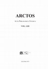 Research paper thumbnail of Latin Cognomina Ending in -illianus  Arctos 53 (2019) 185-209
