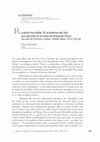 Research paper thumbnail of Ricardo Horneffer: El problema del Ser: sus aporías en la obra de Eduardo Nicol Facultat de Filosofia i Lletres, UNAM, Mèxic, 2013, 225 pp.
