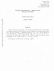 Research paper thumbnail of Search for Color-Suppressed $B$ Hadronic Decay Processes with CLEO