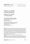 Research paper thumbnail of Imperio y causalidad en Tomás de Aquino