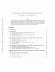 Research paper thumbnail of Real-analytic AbC constructions on the torus