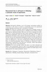 Research paper thumbnail of Measurement bias in self-reports of offending: a systematic review of experiments