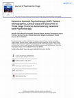 Research paper thumbnail of Ketamine Assisted Psychotherapy (KAP): Patient Demographics, Clinical Data and Outcomes in Three Large Practices Administering Ketamine with Psychotherapy