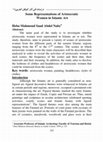 Research paper thumbnail of Some Representations of Aristocratic Women in Islamic Art