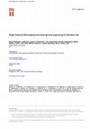 Research paper thumbnail of Single-molecule DNA-mapping and whole-genome sequencing of individual cells