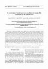 Research paper thumbnail of A new design of multi-mesh survey gillnets to sample fish community in the Adriatic Sea