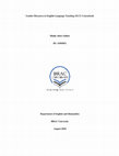 Research paper thumbnail of Gender discourse in english language teaching (ELT) coursebook