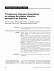 Research paper thumbnail of [Prevalence of hospital infections in adult intensive care units in Argentina]