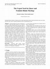 Research paper thumbnail of The Urgent Need for Queer and Feminist Hindu Theology