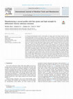 Research paper thumbnail of Manufacturing a curved profile with fine grains and high strength by differential velocity sideways extrusion
