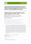 Research paper thumbnail of A multi-channel trigger and acquisition board for TDC-based readout: application to the cosmic rays detector of the PolarQuEEEst 2018 project