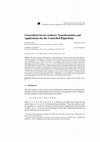 Research paper thumbnail of Generalized Serret-Andoyer transformation and applications for the controlled rigid body