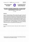 Research paper thumbnail of Influence of Sintering Temperature, Glass and Starch Powder on Compression Properties of Carbon Steel Foam Containing 10% Mill Scale