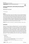 Research paper thumbnail of Inaction and public policy: understanding why policymakers ‘do nothing’