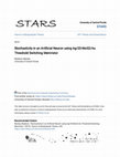 Research paper thumbnail of Artificial Neuron using Ag/2D-MoS2/Au Threshold Switching Memristor