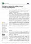 Research paper thumbnail of A Tree-Based Architecture for High-Performance Ultra-Low-Voltage Amplifiers