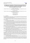 Research paper thumbnail of An Empirical Examination of Women Entrepreneurial Drive on the Production and Sales of Smoked Fish in Badagry and Epe Local Government Areas of Lagos