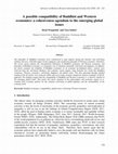 Research paper thumbnail of A Possible Compatibility of Buddhist and Western Economics: A Cohesiveness Agendum to the Emerging Global Issues