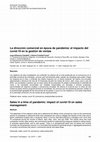 Research paper thumbnail of La dirección comercial en época de pandemia: el impacto del covid-19 en la gestión de ventas