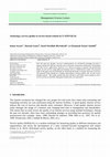 Research paper thumbnail of Management Science Letters Analyzing e-service quality in service-based website by E-SERVQUAL