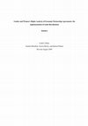 Research paper thumbnail of Gender and Women’s Rights Analysis of Economic Partnership Agreements: the implementation of trade liberalisation Jamaica