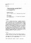 Research paper thumbnail of "Determining optical flow": a retrospective