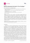 Research paper thumbnail of Bateson Information Revisited: A New Paradigm