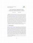Research paper thumbnail of Oral Communication Apprehension Among Undergraduate Engineering Students in Pakistan
