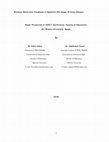 Research paper thumbnail of Missing: Electronic Feedback in Egyptian EFL Essay Writing Classes
