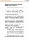 Research paper thumbnail of Rediscutindo a relação entre música e linguagem a partir das análises de Paolo Virno