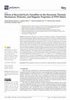 Research paper thumbnail of Effects of Recycled Fe2O3 Nanofiller on the Structural, Thermal, Mechanical, Dielectric, and Magnetic Properties of PTFE Matrix