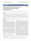 Research paper thumbnail of Switching Failure Mechanism in Zinc Peroxide-Based Programmable Metallization Cell