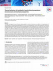 Research paper thumbnail of Thermal behaviour of metakaolin–bauxite blends geopolymer: microstructure and mechanical properties